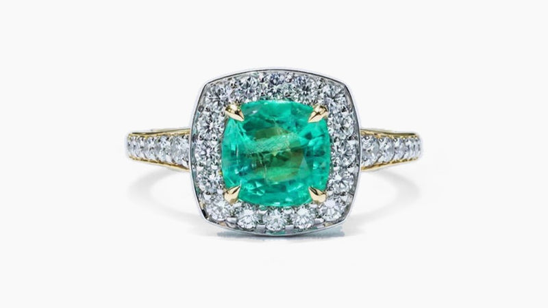 Emerald & Diamond Ring