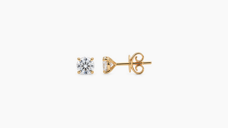 0.71ct Lab Diamond Round Studs
