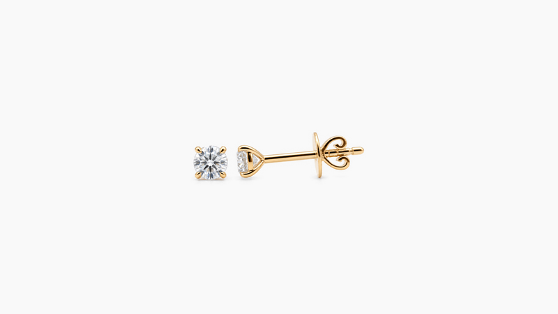0.32ct Lab Diamond Round Studs