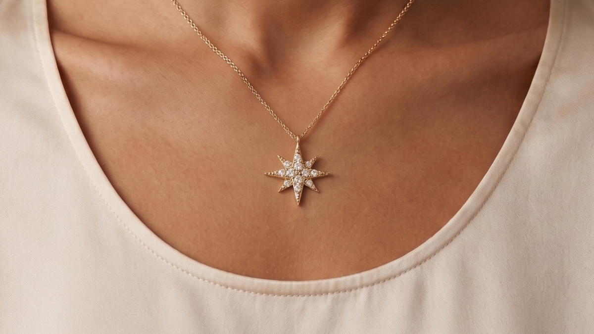 Diamond Star Pendant
