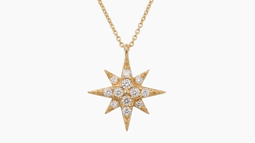 Diamond Star Pendant