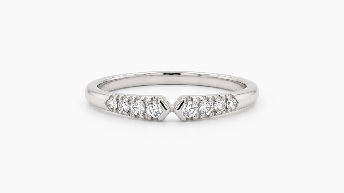 Platinum & Diamond Band — SKU 9704