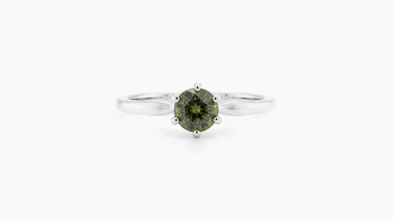 Green Sapphire Ring