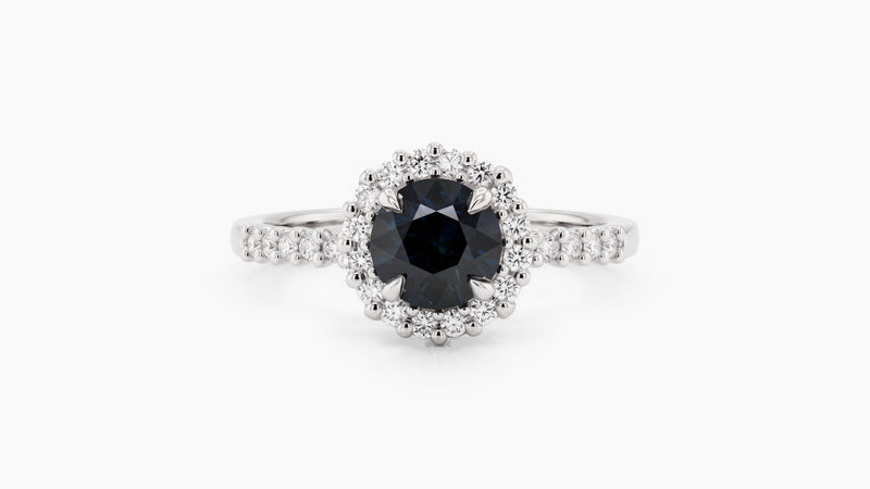 Parti Sapphire & Diamond Ring