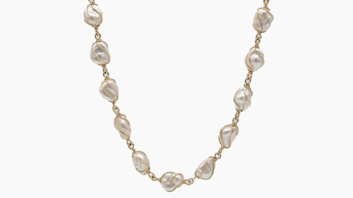 Keshi Freshwater Pearl Necklace