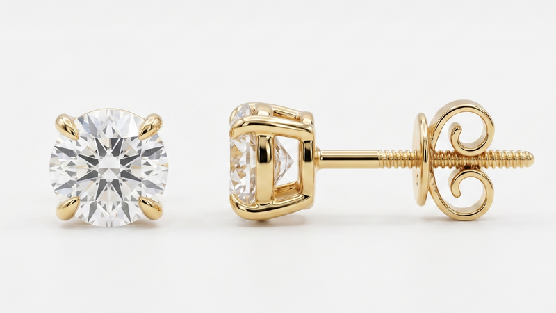 2.14ct Lab Diamond Earrings