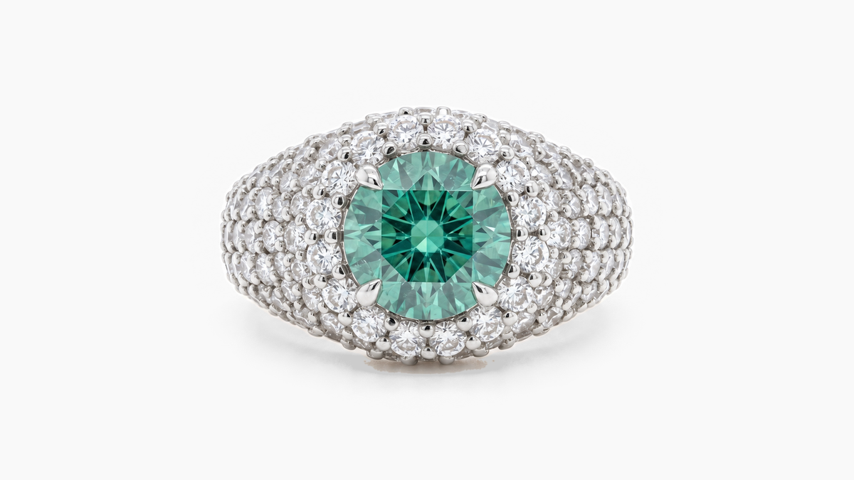 Made-to-order lab-grown diamond ring in White Gold