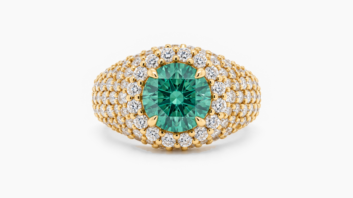 Made-to-order lab-grown diamond ring in Yellow Gold