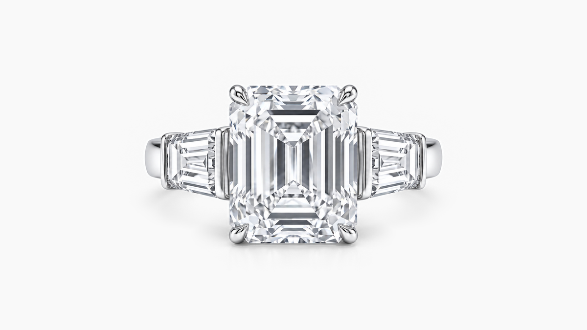 Made-to-order lab-grown diamond ring in White Gold