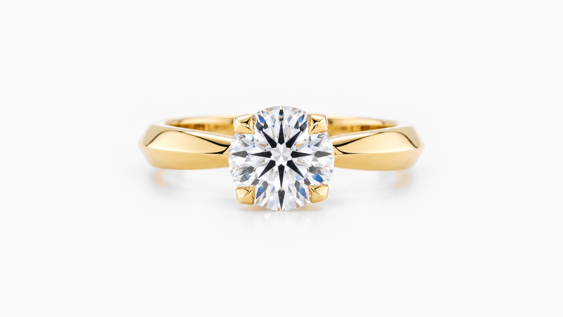 1.00ct Lab Diamond Solitaire Ring