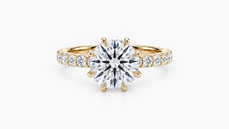 2.50ct Lab Diamond Solitaire Ring