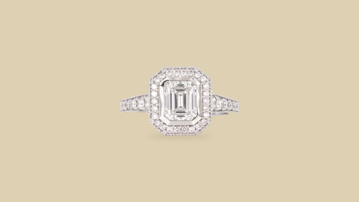 Emerald Cut Diamond Ring