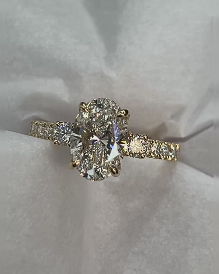 3ct Oval Engagement