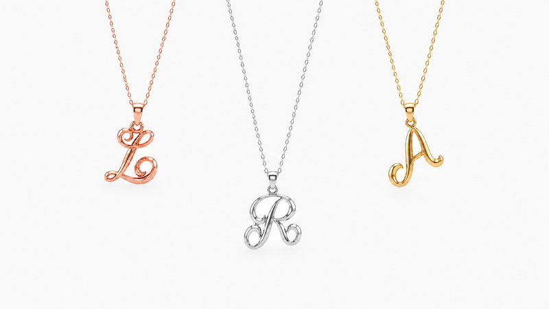 Small Cursive Initial